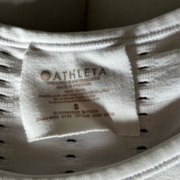 Athleta Foothills Seamless Long Sleeve White Size S - Picture 8 of 8